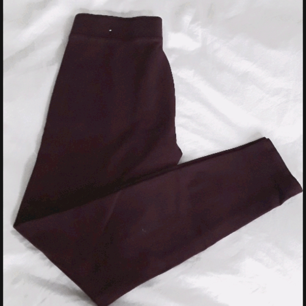 Aerie burgundy red leggings